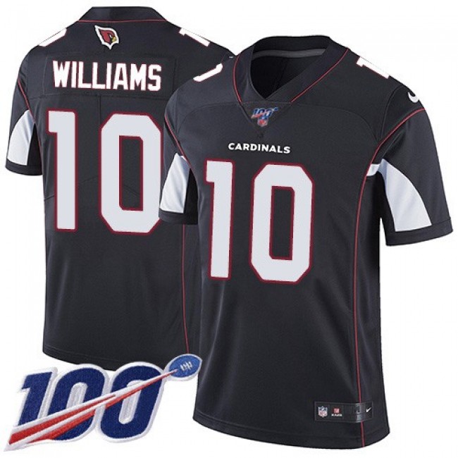 Nike Cardinals #10 Chad Williams Black Alternate Men's Stitched NFL 100th Season Vapor Limited Jersey