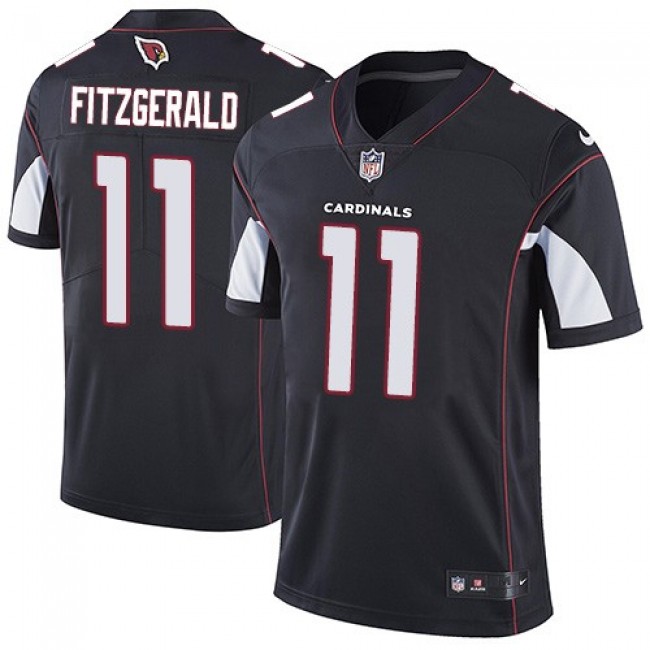 Arizona Cardinals #11 Larry Fitzgerald Black Alternate Youth Stitched NFL Vapor Untouchable Limited Jersey