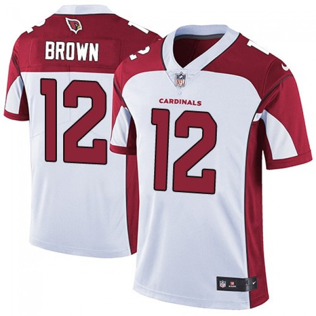Arizona Cardinals #12 John Brown White Youth Stitched NFL Vapor Untouchable Limited Jersey