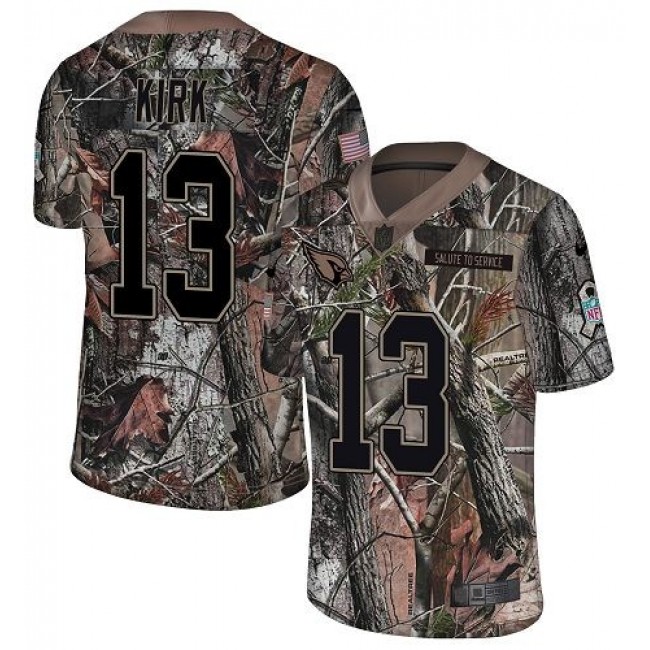 Nike Cardinals #13 Christian Kirk Camo Men's Stitched NFL Limited Rush Realtree Jersey