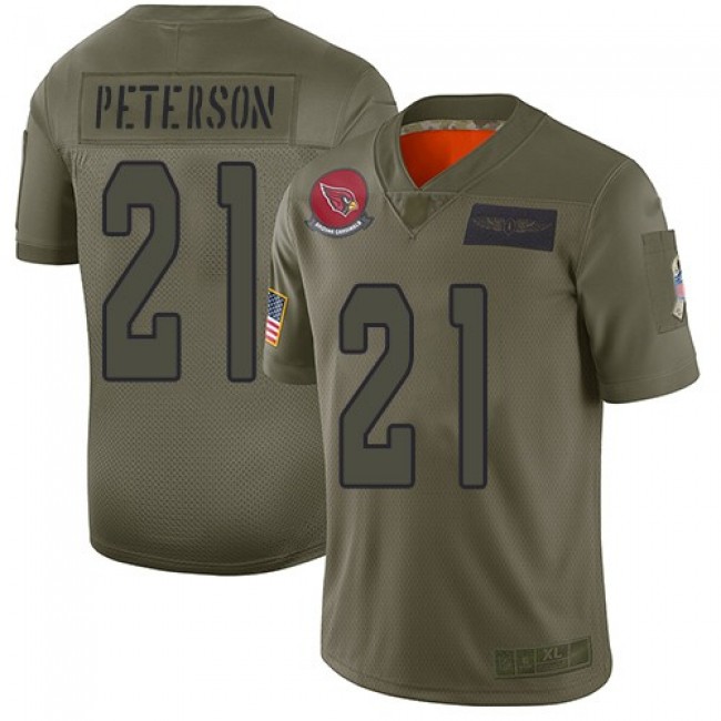 Nike Cardinals #21 Patrick Peterson Camo Men's Stitched NFL Limited 2019 Salute To Service Jersey