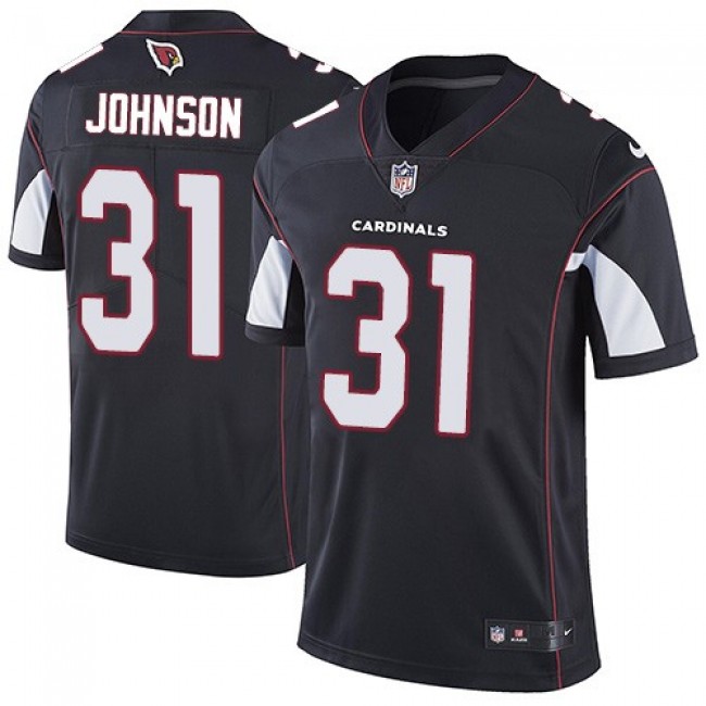 Nike Cardinals #31 David Johnson Black Alternate Men's Stitched NFL Vapor Untouchable Limited Jersey