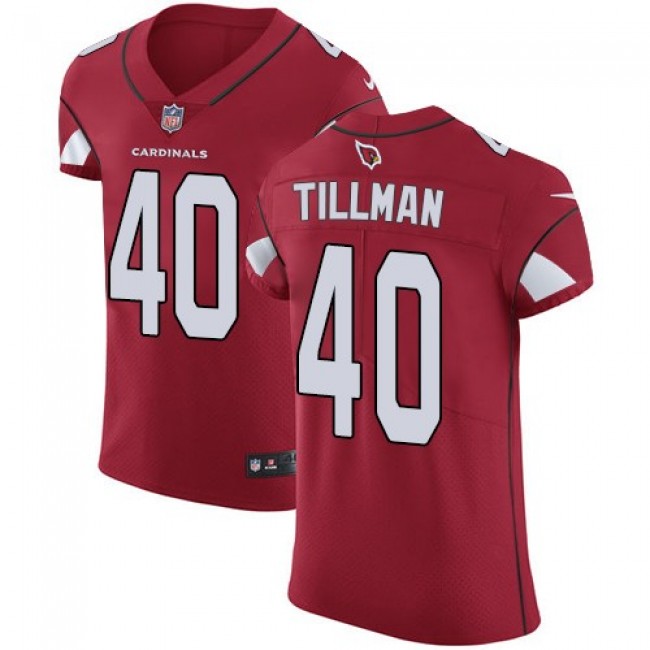 Nike Cardinals #40 Pat Tillman Red Team Color Men's Stitched NFL Vapor Untouchable Elite Jersey
