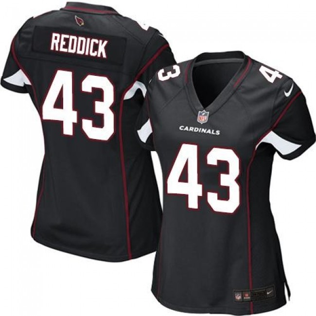 Women's Cardinals #43 Haason Reddick Black Alternate Stitched NFL Elite Jersey