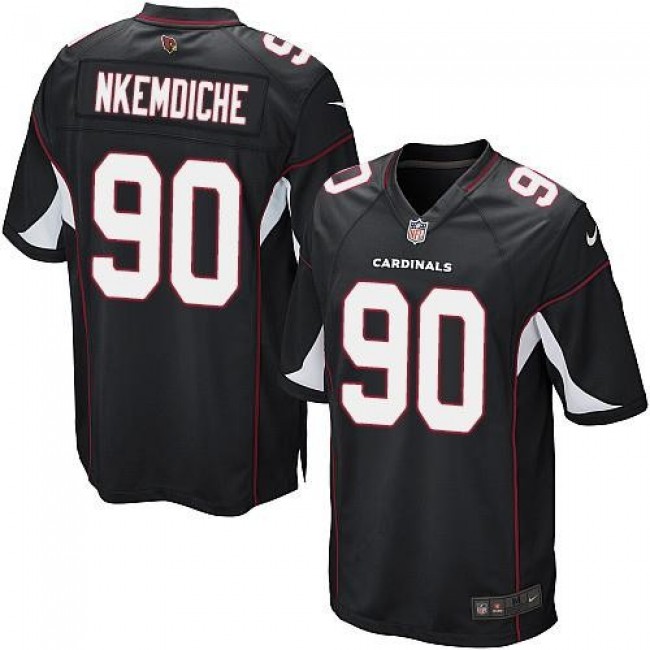 Arizona Cardinals #90 Robert Nkemdiche Black Alternate Youth Stitched NFL Elite Jersey