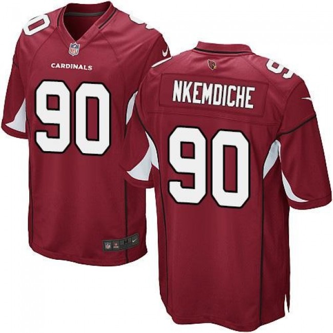 Arizona Cardinals #90 Robert Nkemdiche Red Team Color Youth Stitched NFL Elite Jersey