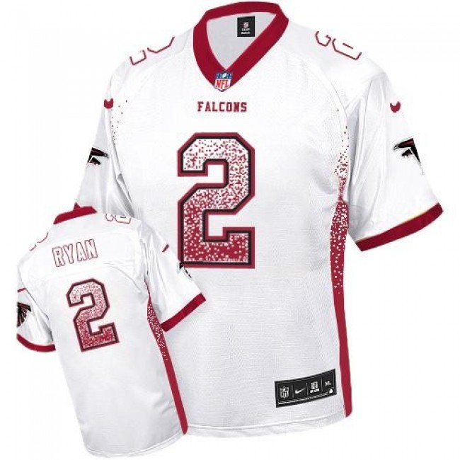 Atlanta Falcons #2 Matt Ryan White Youth Stitched NFL Elite Drift Fashion Jersey