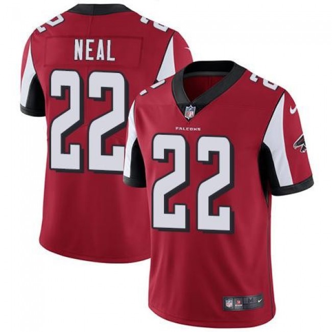 Atlanta Falcons #22 Keanu Neal Red Team Color Youth Stitched NFL Vapor Untouchable Limited Jersey