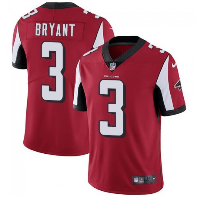 Atlanta Falcons #3 Matt Bryant Red Team Color Youth Stitched NFL Vapor Untouchable Limited Jersey
