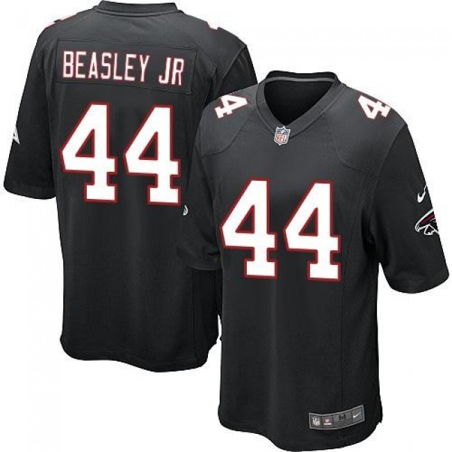 Atlanta Falcons #44 Vic Beasley Jr Black Alternate Youth Stitched NFL Elite Jersey