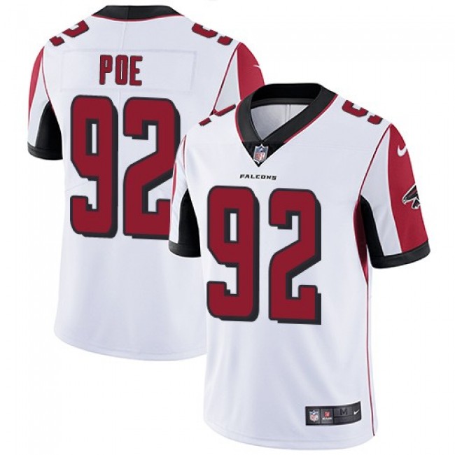 Atlanta Falcons #92 Dontari Poe White Youth Stitched NFL Vapor Untouchable Limited Jersey