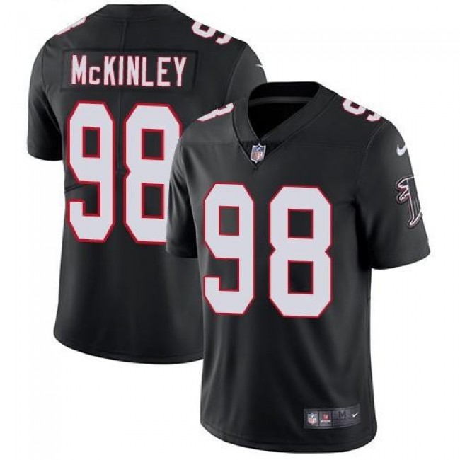 Atlanta Falcons #98 Takkarist McKinley Black Alternate Youth Stitched NFL Vapor Untouchable Limited Jersey