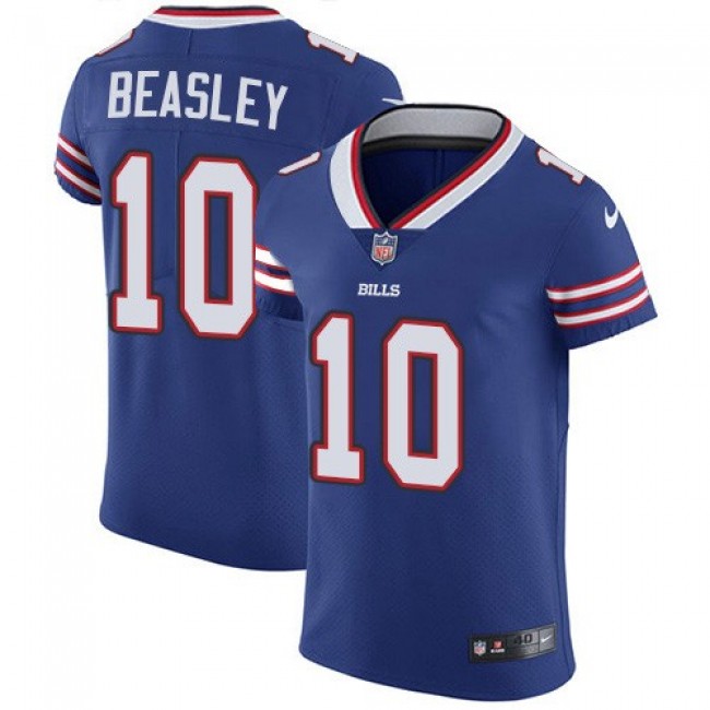 Nike Bills #10 Cole Beasley Royal Blue Team Color Men's Stitched NFL Vapor Untouchable Elite Jersey