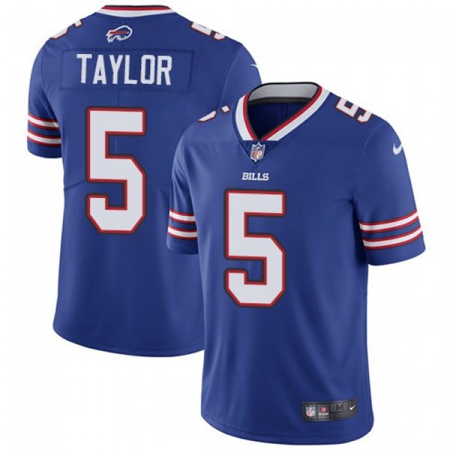 Buffalo Bills #5 Tyrod Taylor Royal Blue Team Color Youth Stitched NFL Vapor Untouchable Limited Jersey