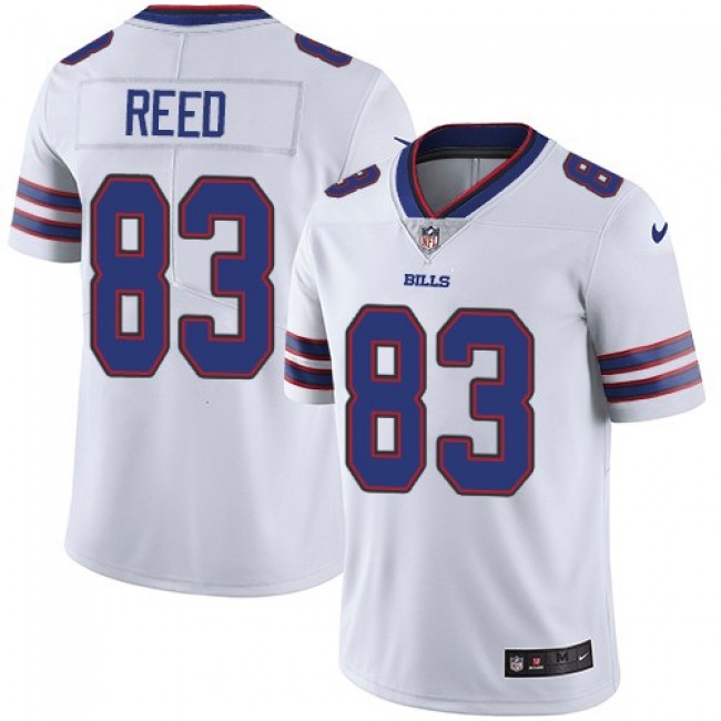 Nike Bills #83 Andre Reed White Men's Stitched NFL Vapor Untouchable Limited Jersey
