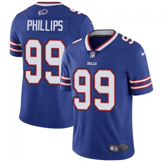 Nike Bills #99 Harrison Phillips Royal Blue Team Color Men's Stitched NFL Vapor Untouchable Limited Jersey