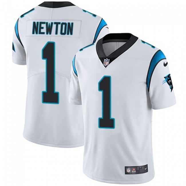 Carolina Panthers #1 Cam Newton White Youth Stitched NFL Vapor Untouchable Limited Jersey