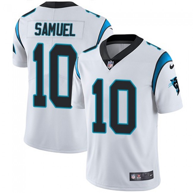 Carolina Panthers #10 Curtis Samuel White Youth Stitched NFL Vapor Untouchable Limited Jersey