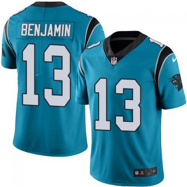 Carolina Panthers #13 Kelvin Benjamin Blue Alternate Youth Stitched NFL Vapor Untouchable Limited Jersey