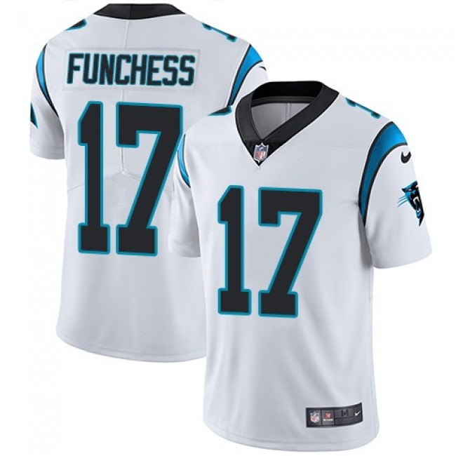 Carolina Panthers #17 Devin Funchess White Youth Stitched NFL Vapor Untouchable Limited Jersey