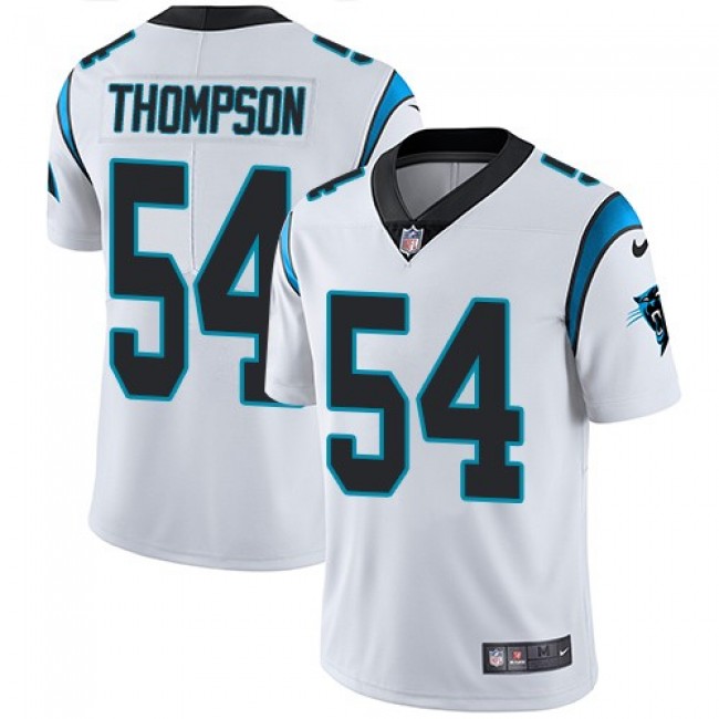Carolina Panthers #54 Shaq Thompson White Youth Stitched NFL Vapor Untouchable Limited Jersey
