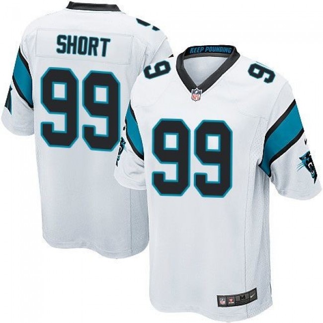 Carolina Panthers #99 Kawann Short White Youth Stitched NFL Elite Jersey