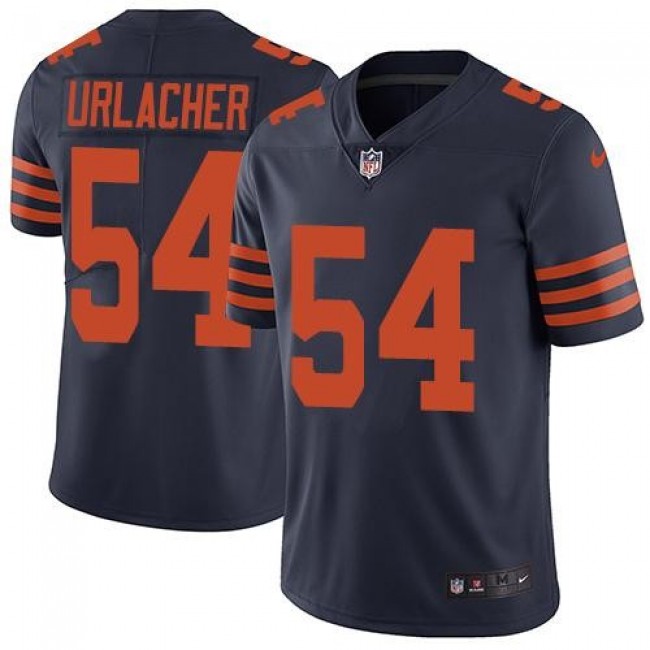 Chicago Bears #54 Brian Urlacher Navy Blue Alternate Youth Stitched NFL Vapor Untouchable Limited Jersey