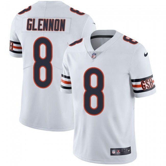 Chicago Bears #8 Mike Glennon White Youth Stitched NFL Vapor Untouchable Limited Jersey