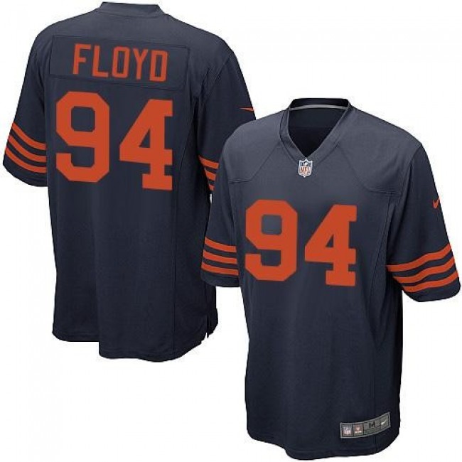 Chicago Bears #94 Leonard Floyd Navy Blue Alternate Youth Stitched NFL Elite Jersey