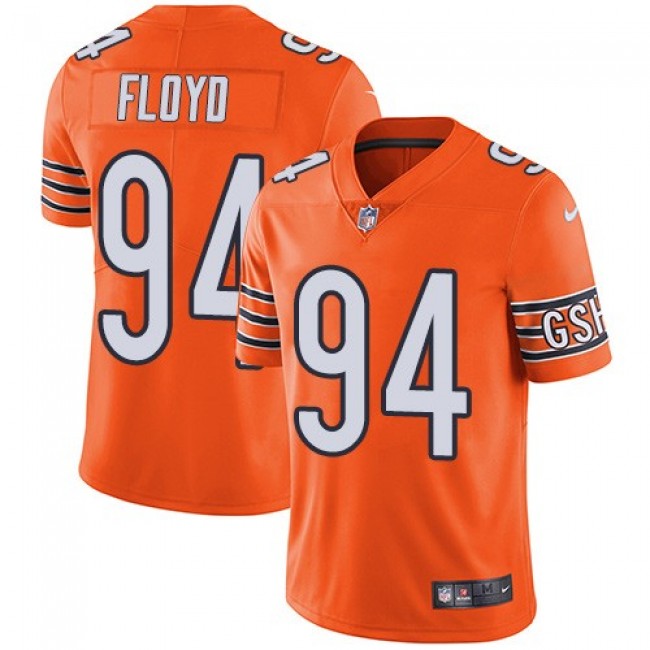 Chicago Bears #94 Leonard Floyd Orange Youth Stitched NFL Limited Rush Jersey