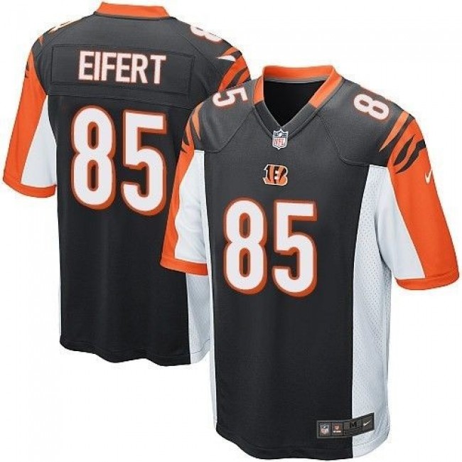 Cincinnati Bengals #85 Tyler Eifert Black Team Color Youth Stitched NFL Elite Jersey