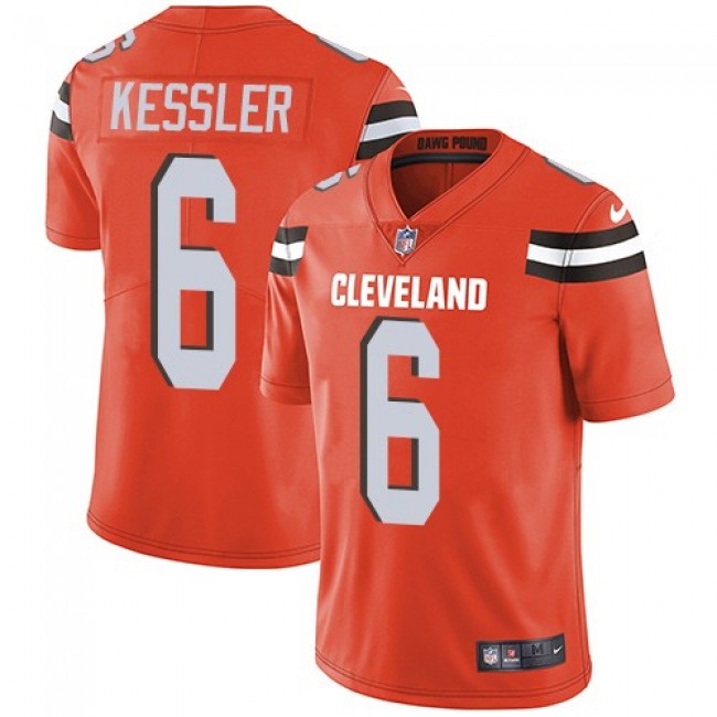 Cleveland Browns #6 Cody Kessler Orange Alternate Youth Stitched NFL Vapor Untouchable Limited Jersey