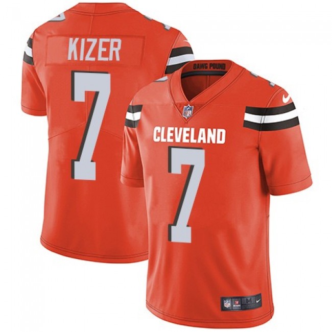 Cleveland Browns #7 DeShone Kizer Orange Alternate Youth Stitched NFL Vapor Untouchable Limited Jersey