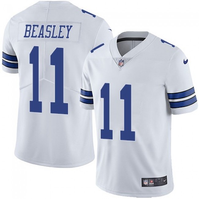 Dallas Cowboys #11 Cole Beasley White Youth Stitched NFL Vapor Untouchable Limited Jersey