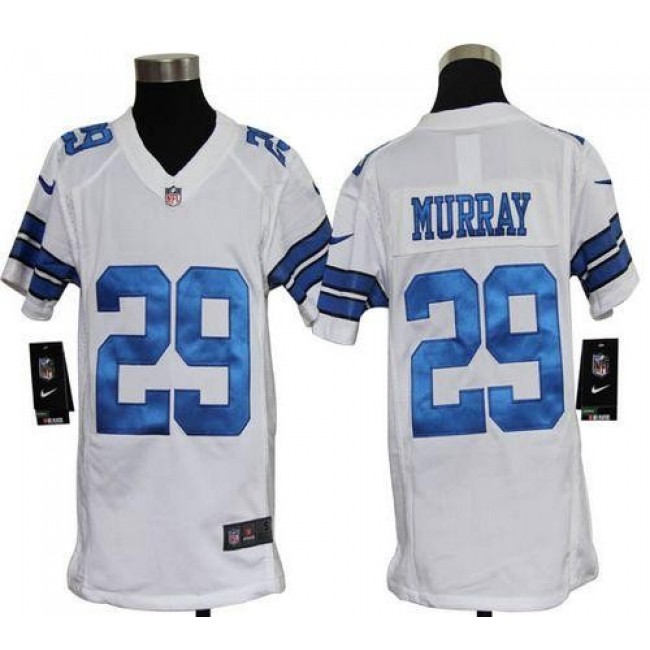 Dallas Cowboys #29 DeMarco Murray White Youth Stitched NFL Elite Jersey