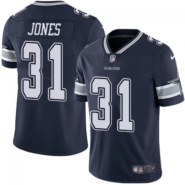 Dallas Cowboys #31 Byron Jones Navy Blue Team Color Youth Stitched NFL Vapor Untouchable Limited Jersey