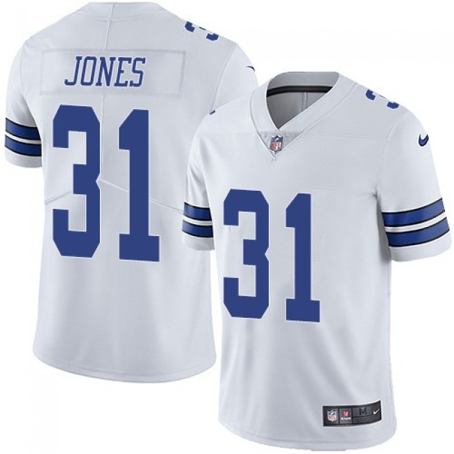 Nike Cowboys #31 Byron Jones White Men's Stitched NFL Vapor Untouchable Limited Jersey