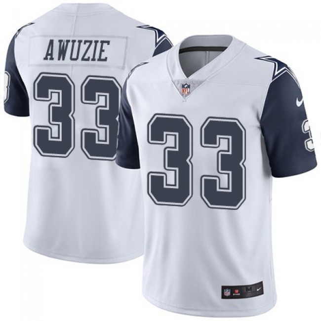 Dallas Cowboys #33 Chidobe Awuzie White Youth Stitched NFL Limited Rush Jersey
