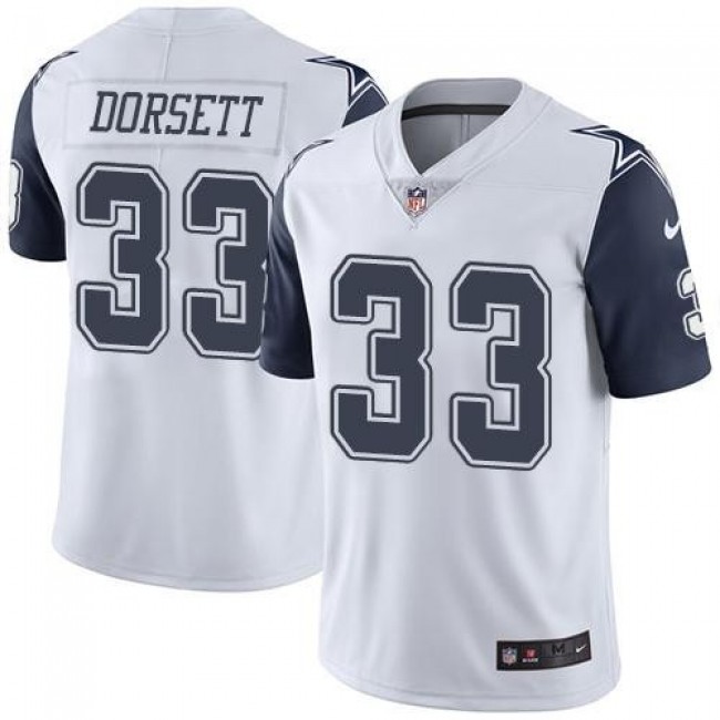 Dallas Cowboys #33 Tony Dorsett White Youth Stitched NFL Limited Rush Jersey