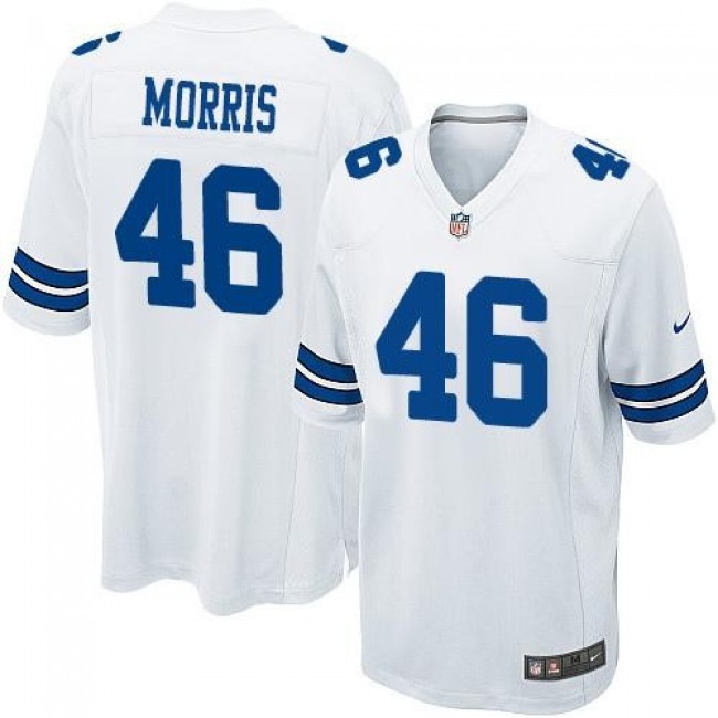 Dallas Cowboys #46 Alfred Morris White Youth Stitched NFL Elite Jersey
