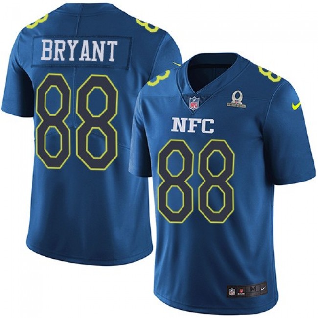 Dallas Cowboys #88 Dez Bryant Navy Youth Stitched NFL Limited NFC 2017 Pro Bowl Jersey