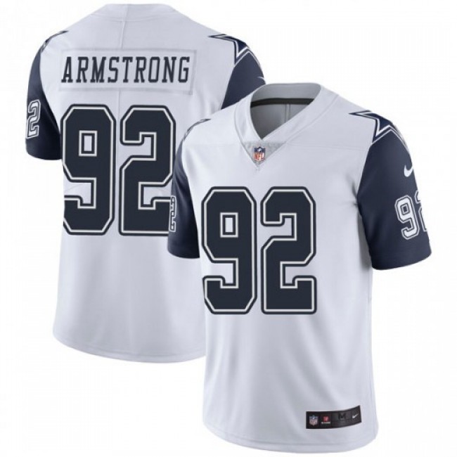 Nike Cowboys #92 Dorance Armstrong White Men's Stitched NFL Limited Rush Jersey