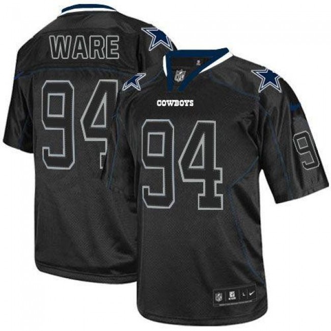 Dallas Cowboys #94 DeMarcus Ware Lights Out Black Youth Stitched NFL Elite Jersey