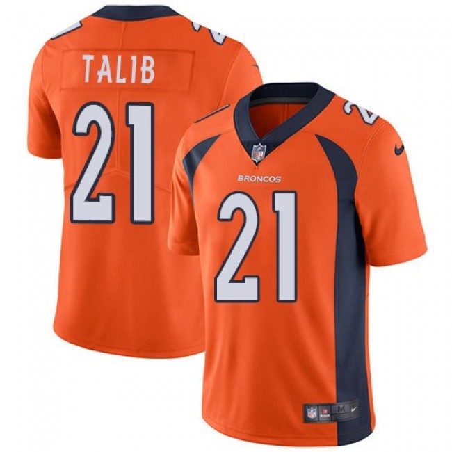 Denver Broncos #21 Aqib Talib Orange Team Color Youth Stitched NFL Vapor Untouchable Limited Jersey