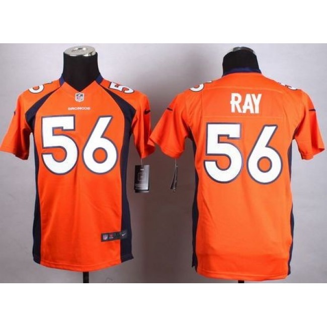 Denver Broncos #56 Shane Ray Orange Team Color Youth Stitched NFL New Elite Jersey