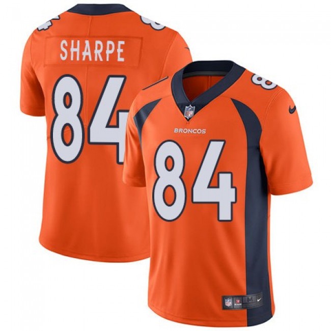 Denver Broncos #84 Shannon Sharpe Orange Team Color Youth Stitched NFL Vapor Untouchable Limited Jersey