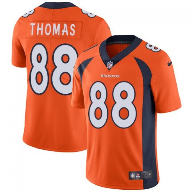 Denver Broncos #88 Demaryius Thomas Orange Team Color Youth Stitched NFL Vapor Untouchable Limited Jersey