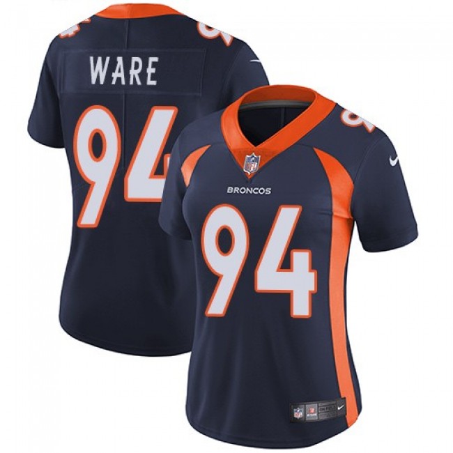 Women's Broncos #94 DeMarcus Ware Blue Alternate Stitched NFL Vapor Untouchable Limited Jersey