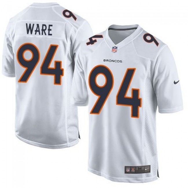 Denver Broncos #94 DeMarcus Ware White Youth Stitched NFL Game Event Jersey