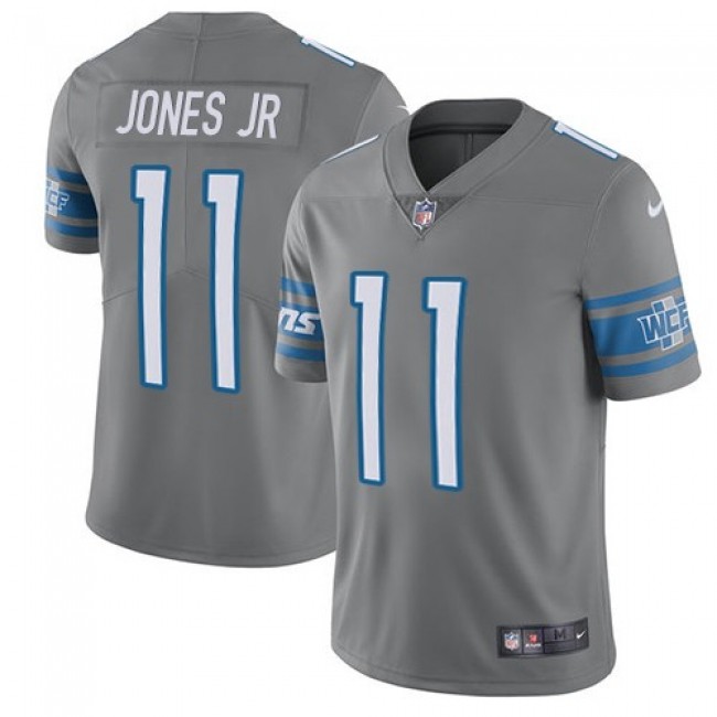 Detroit Lions #11 Marvin Jones Jr Gray Youth Stitched NFL Limited Rush Jersey